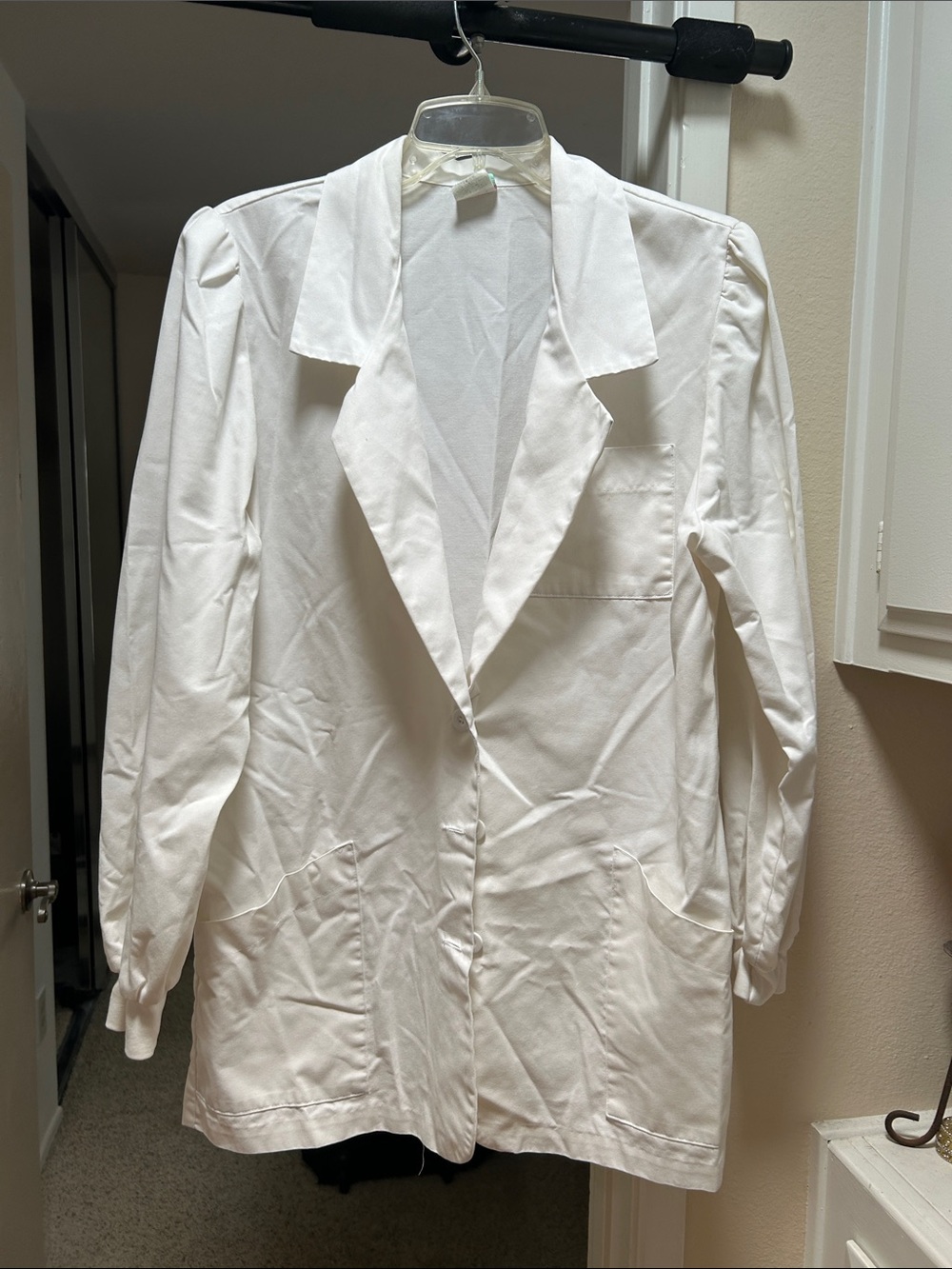 Elan by Barco White Women's Blazer Jacket